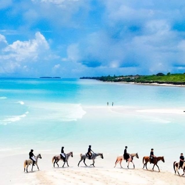 Cabalgata en la playa